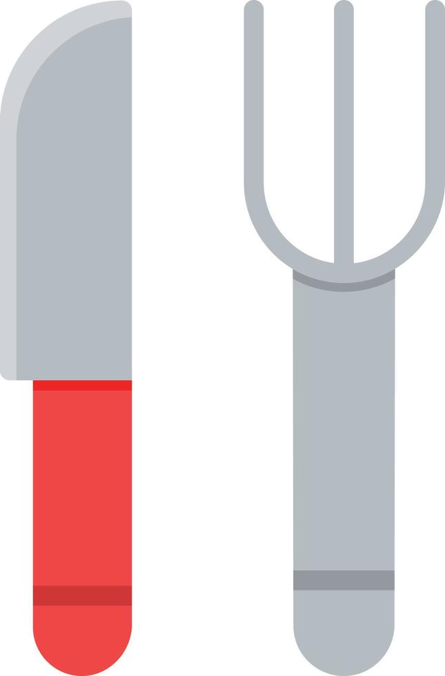Cooking Utensils Flat Icon vector