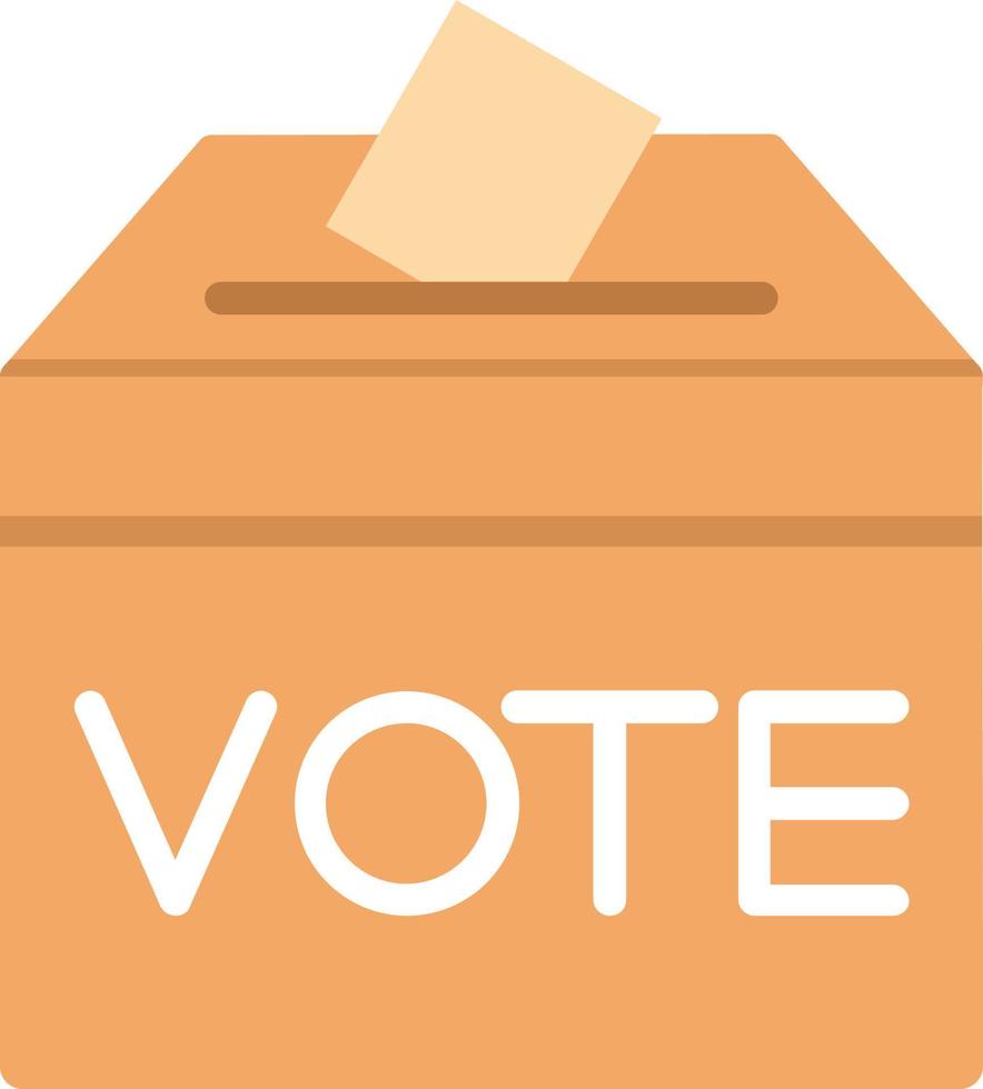 Voting Flat Icon vector