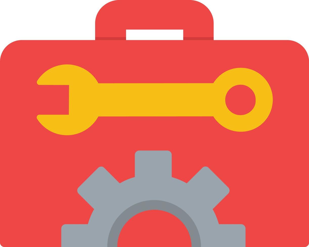 Toolkit Flat Icon vector