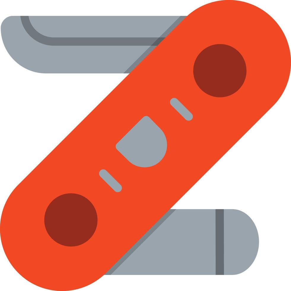 Pocket Knife Flat Icon vector