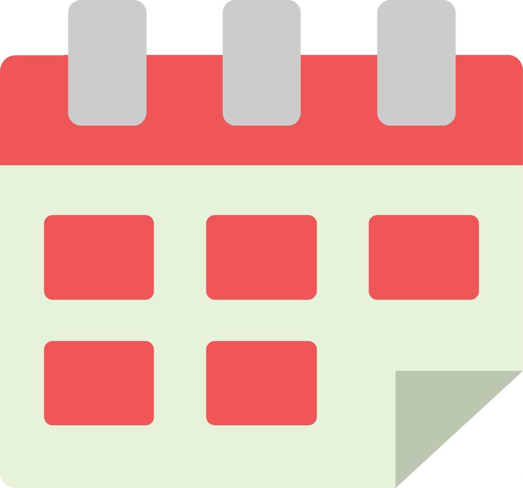 Calendar Flat Icon vector