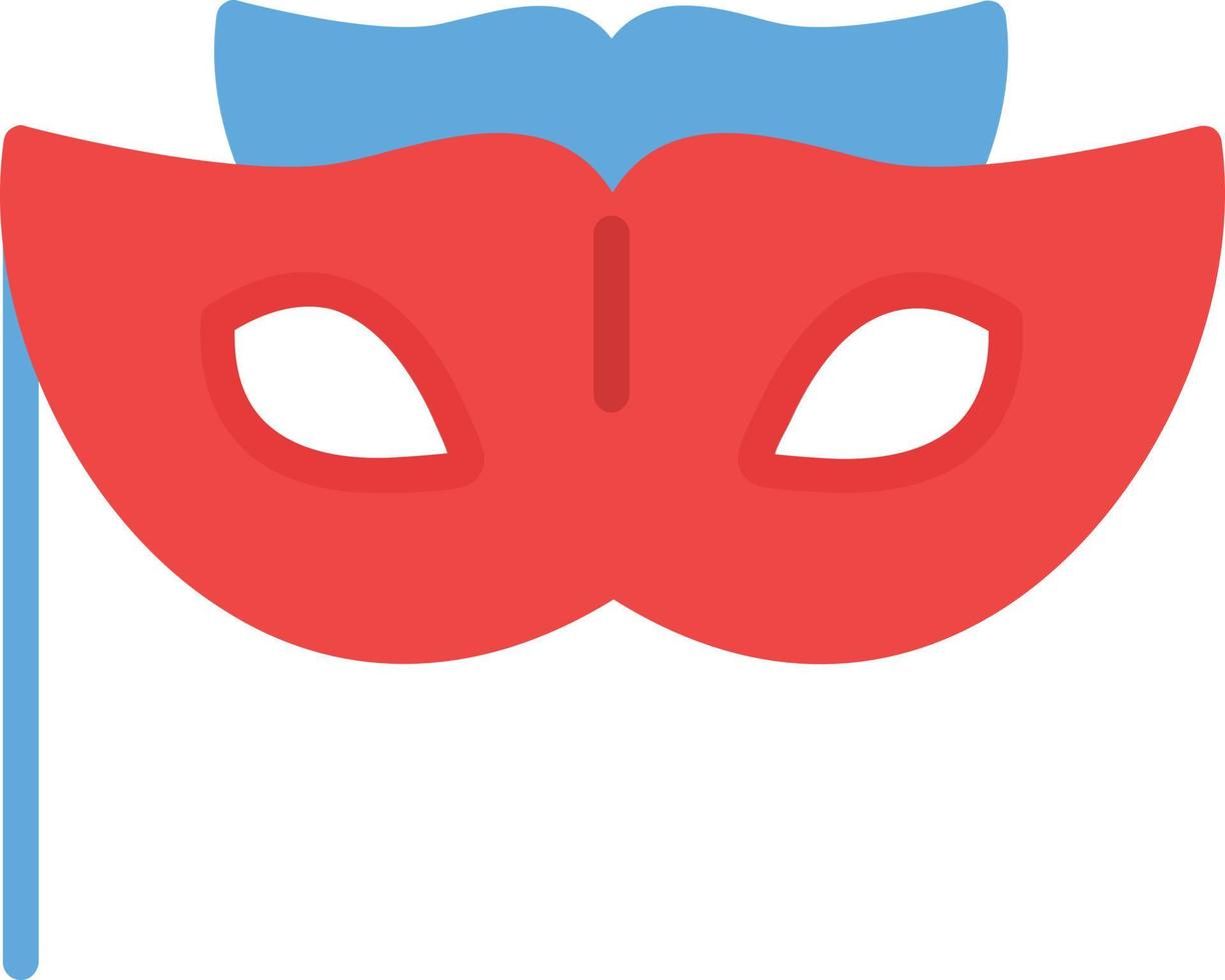 Eye Mask Flat Icon vector