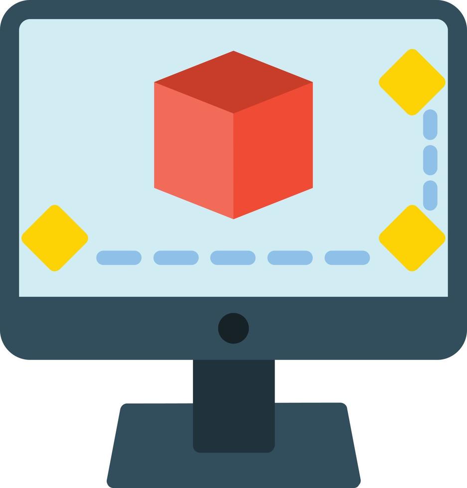 Editor Flat Icon vector