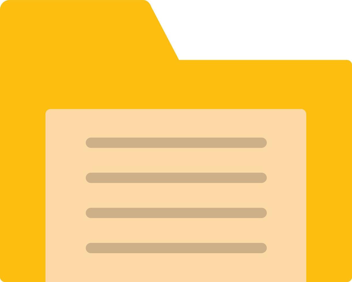 Folder Flat Icon vector