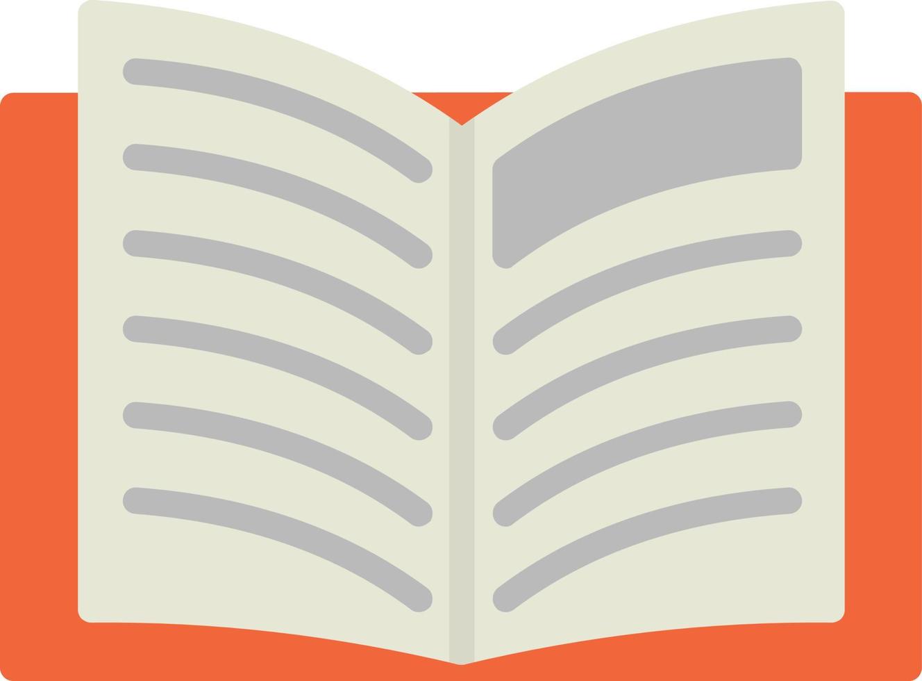 Book Flat Icon vector