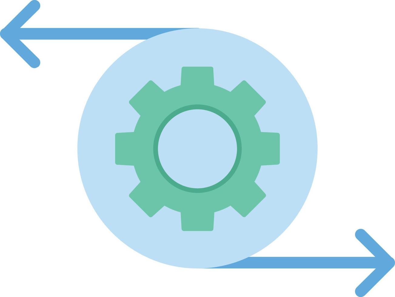 Integration Flat Icon vector