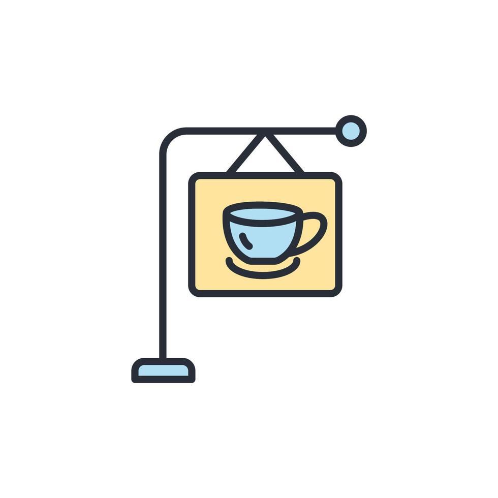 Cafetaria icons  symbol vector elements for infographic web