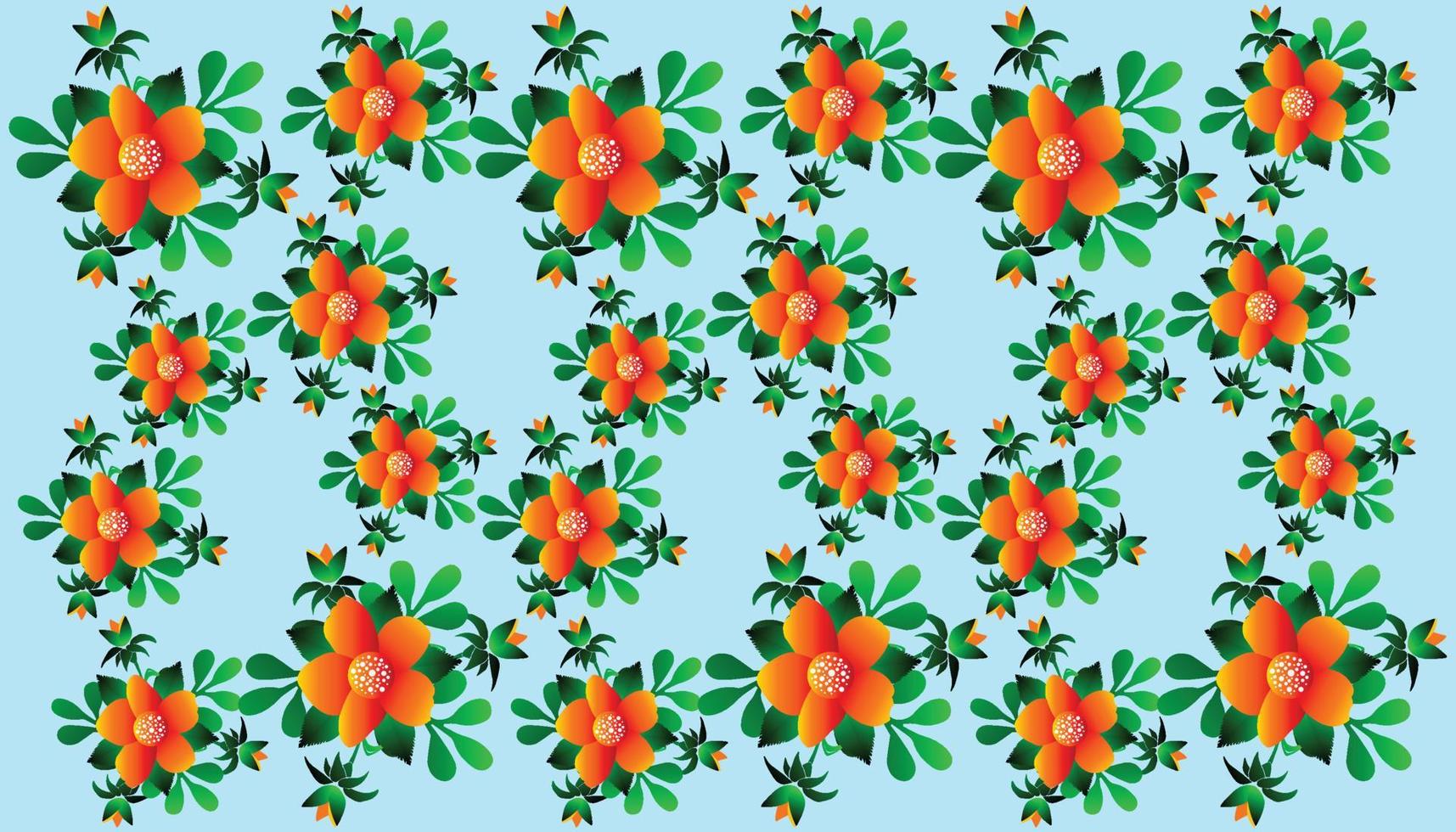 Painted flowers seamless vector background,repeating patterns,repeating patterns floral