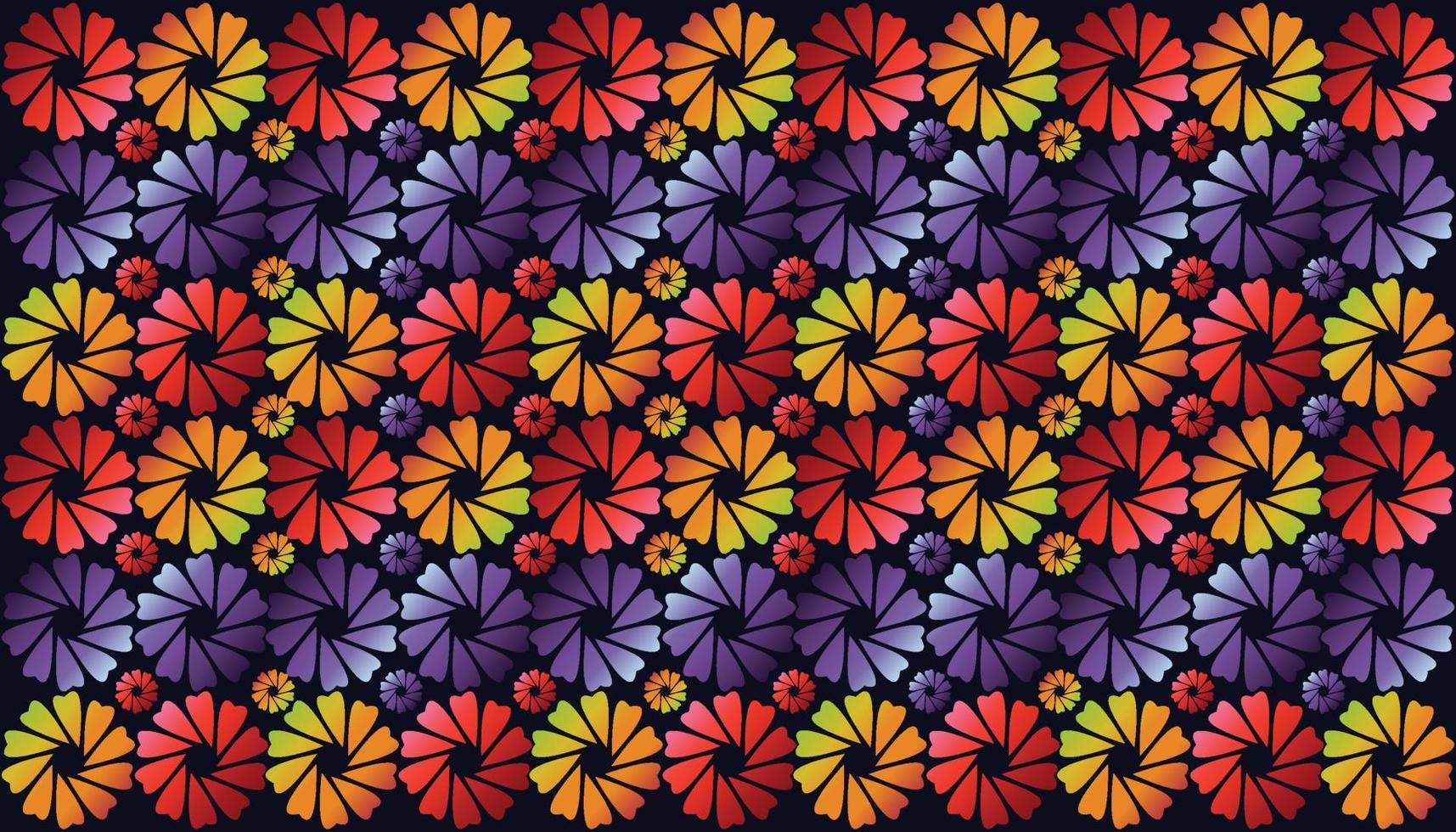 Painted flowers seamless vector background,repeating patterns,repeating patterns floral