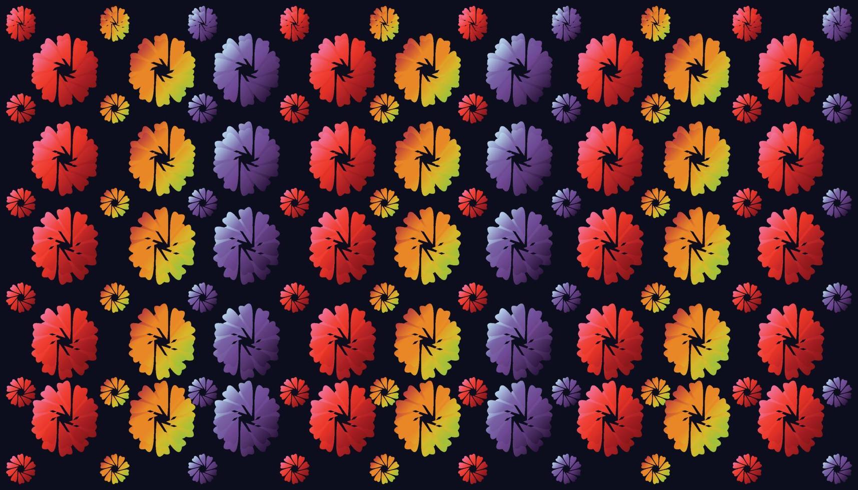 Painted flowers seamless vector background,repeating patterns,repeating patterns floral