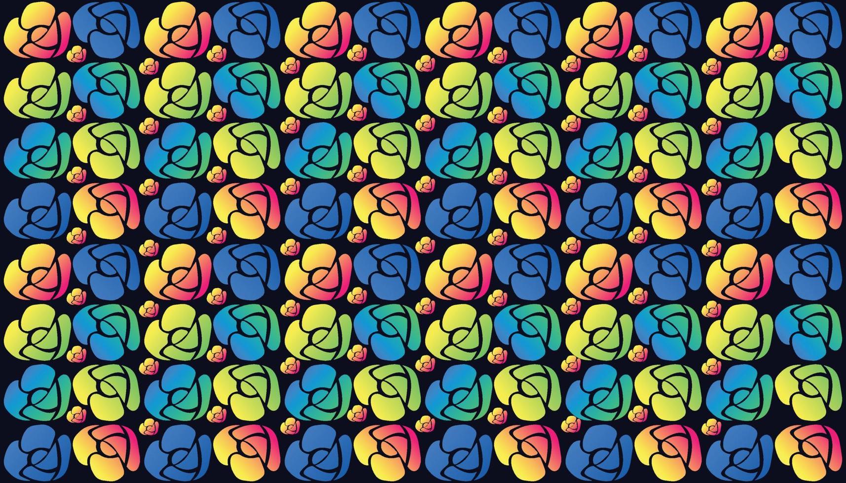 Painted flowers seamless vector background,repeating patterns,repeating patterns floral