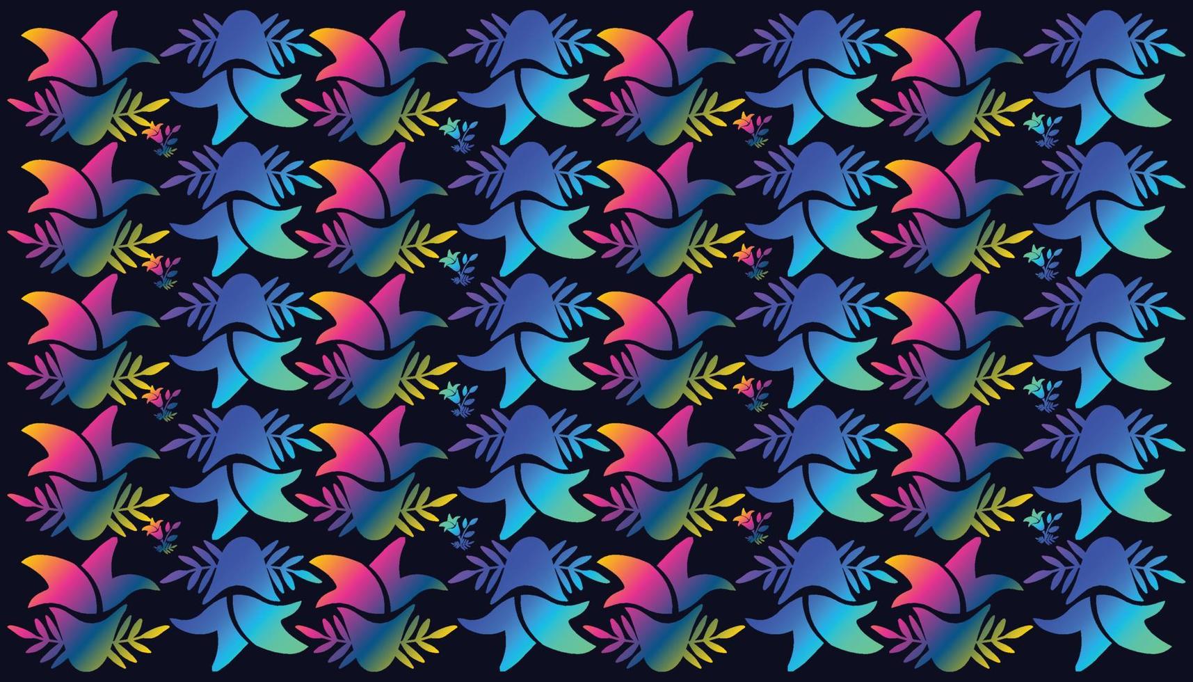 Painted flowers seamless vector background,repeating patterns,repeating patterns floral
