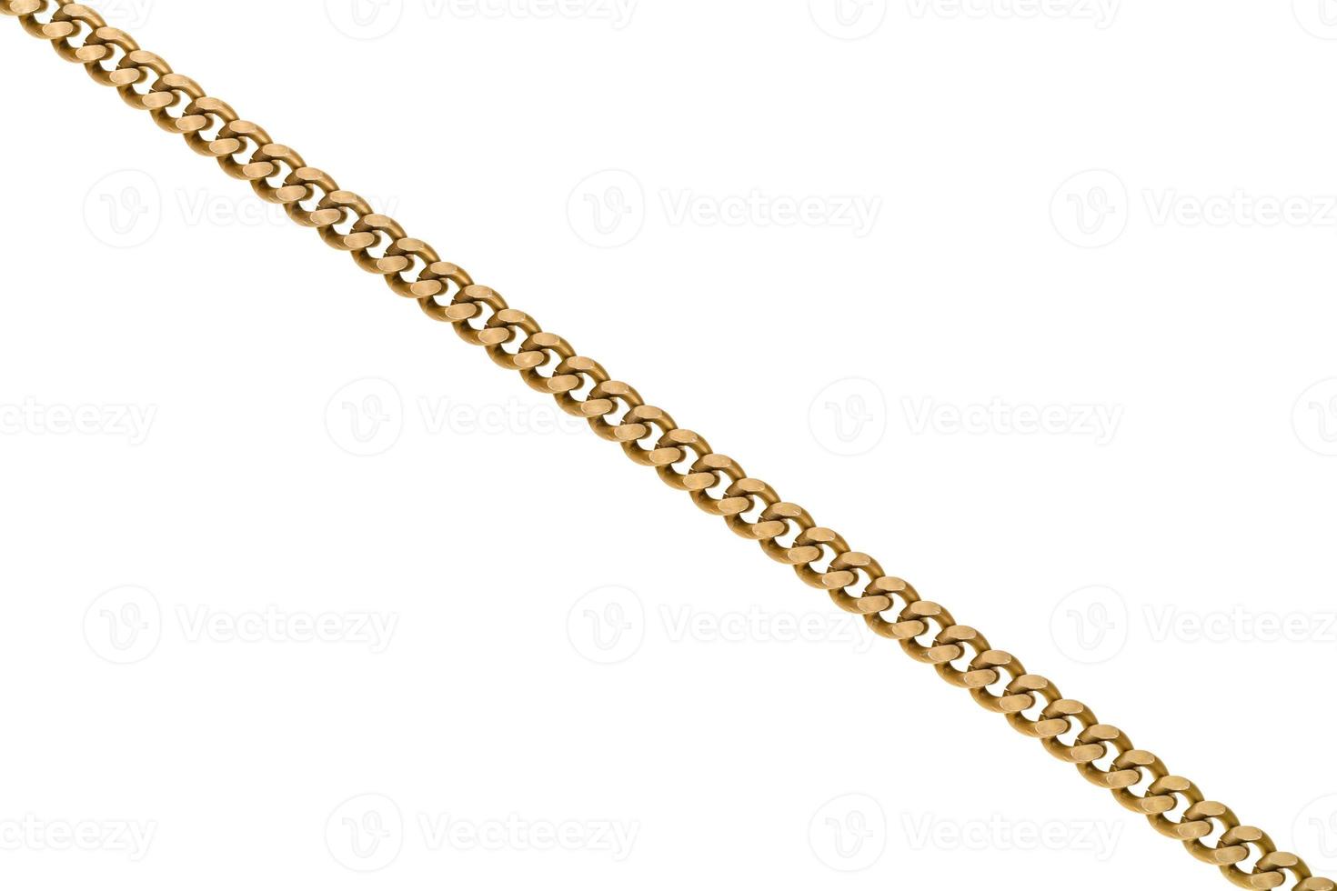 brass chain isolated on white background 11386090 Stock Photo at Vecteezy