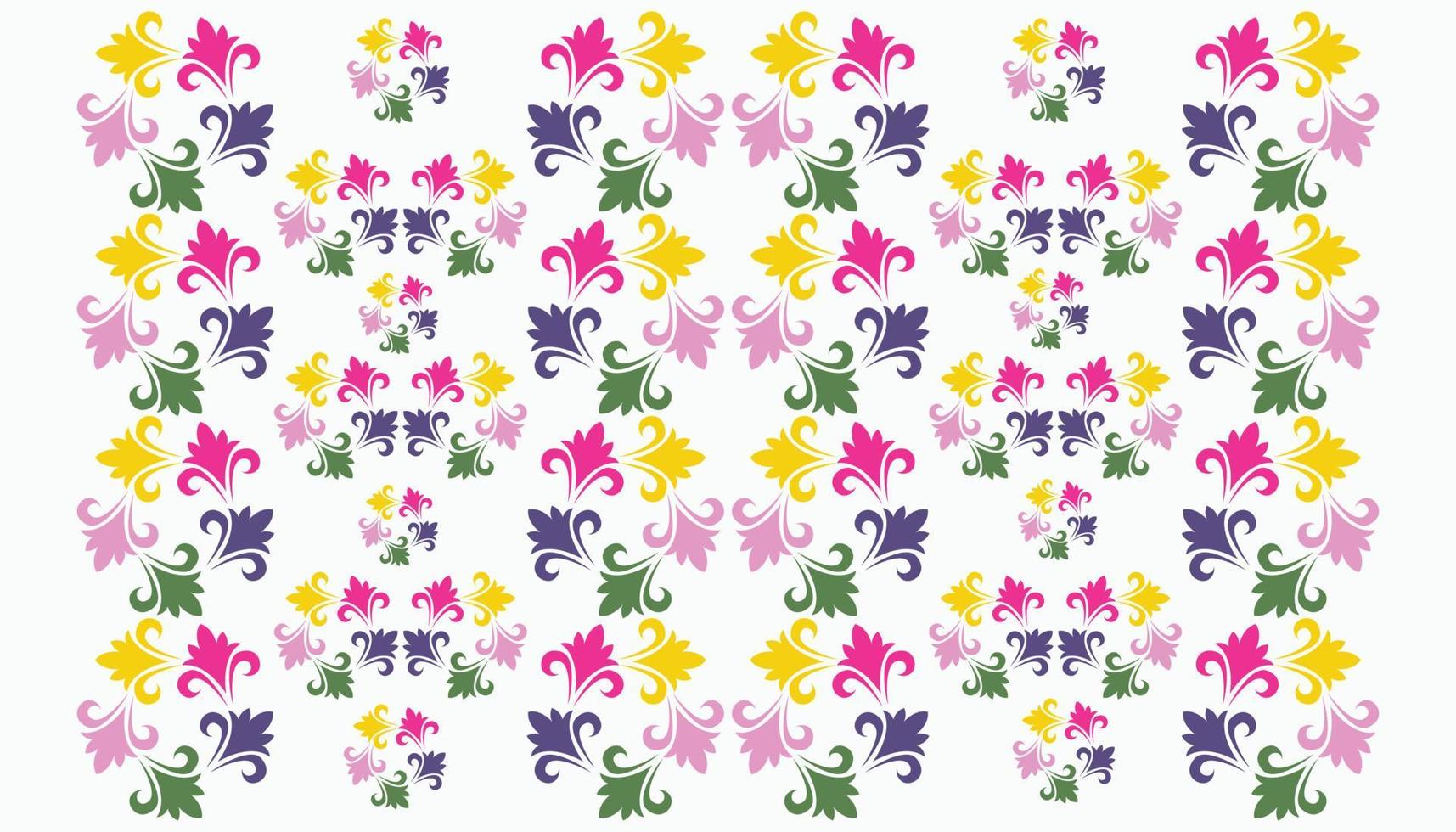 Painted flowers seamless vector background,repeating patterns,repeating patterns floral