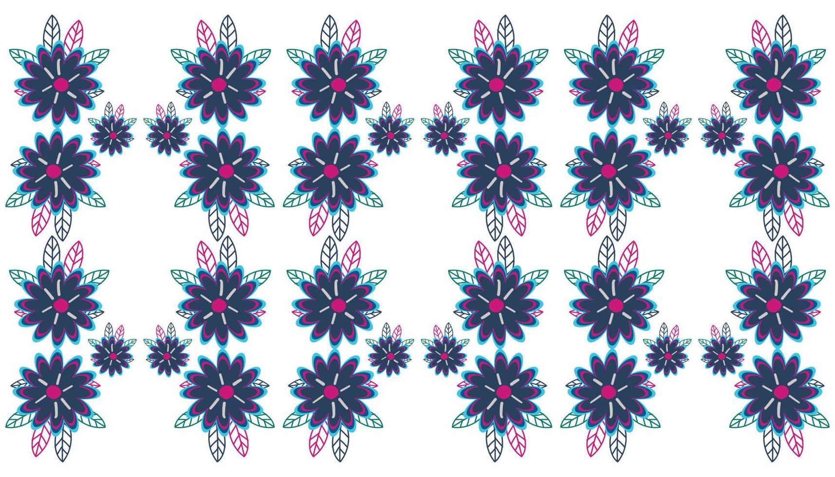 Painted flowers seamless vector background,repeating patterns,repeating patterns floral