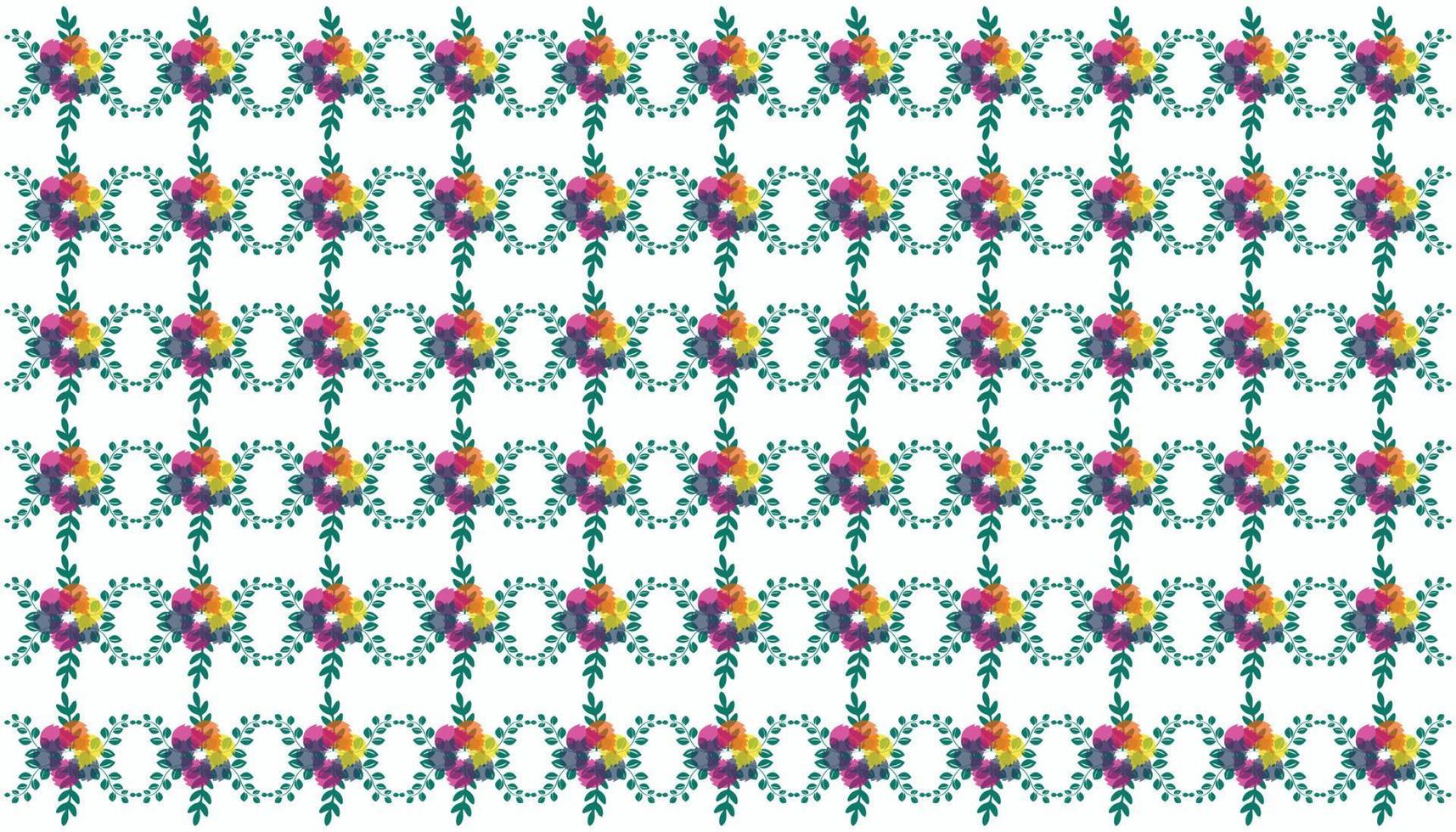 Painted flowers seamless vector background,repeating patterns,repeating patterns floral