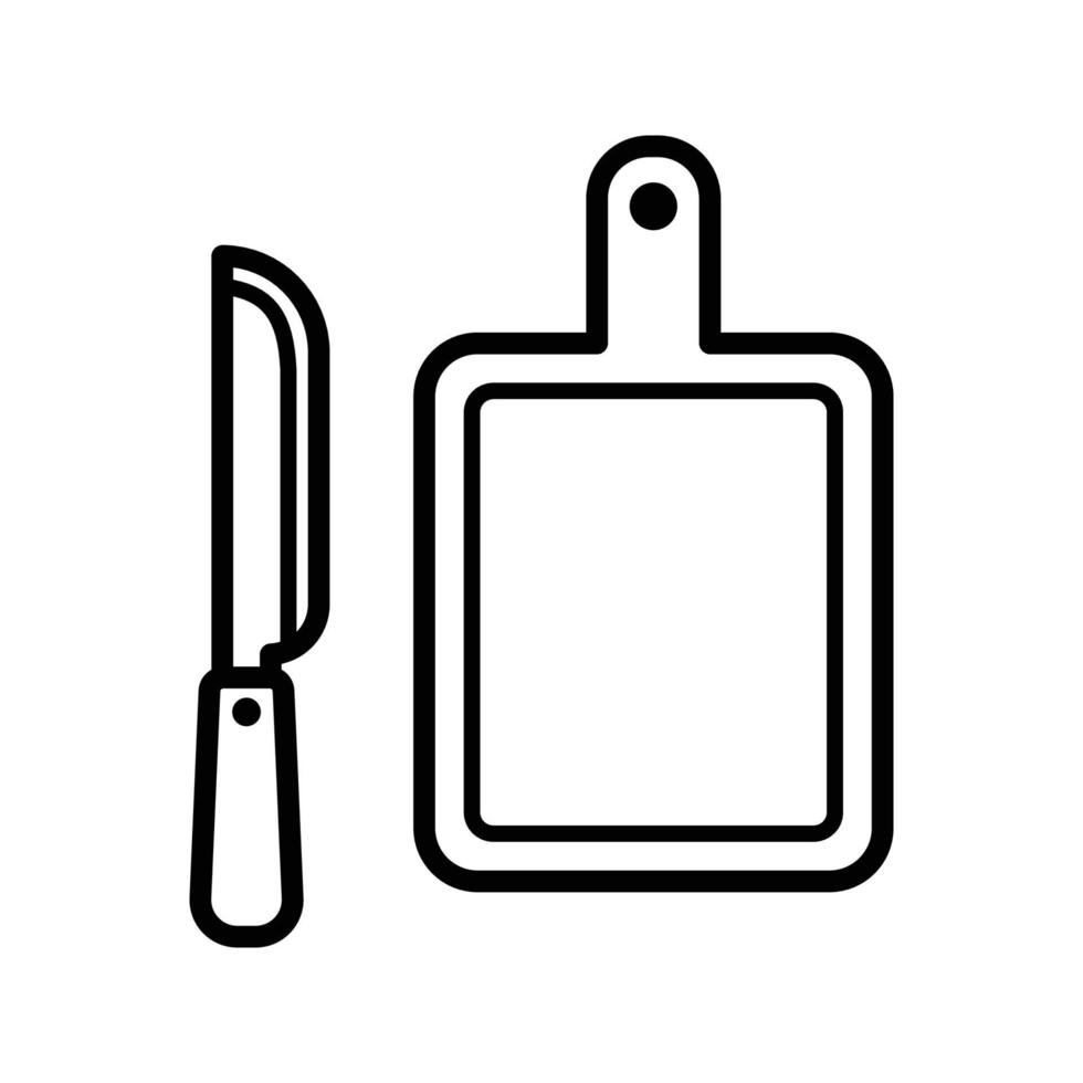 cutting board icon vector design template
