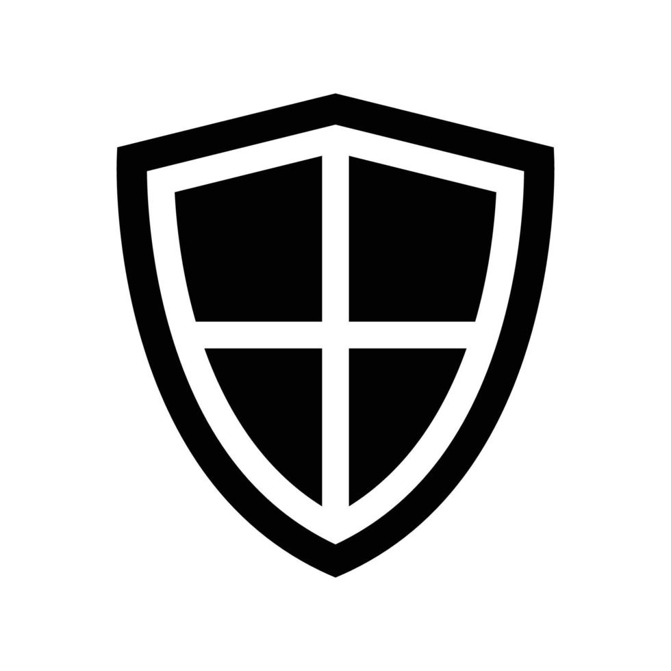 shield icon vector design template