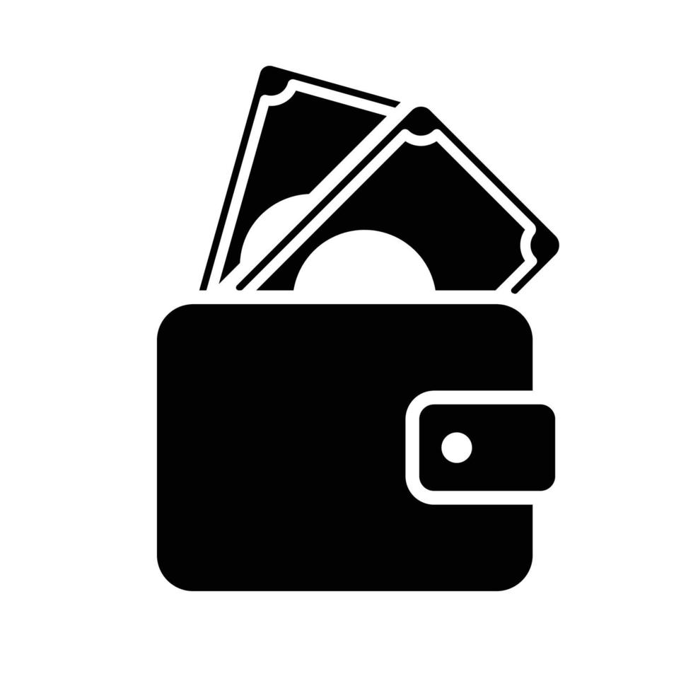 wallet icon vector design template