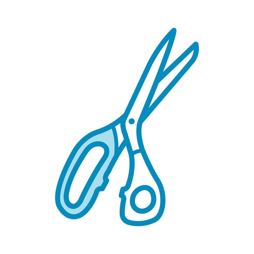 kitchen shears - scissor icon vector design template