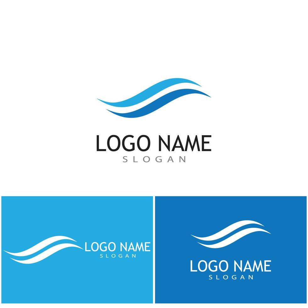 River vector icon illustration logo design