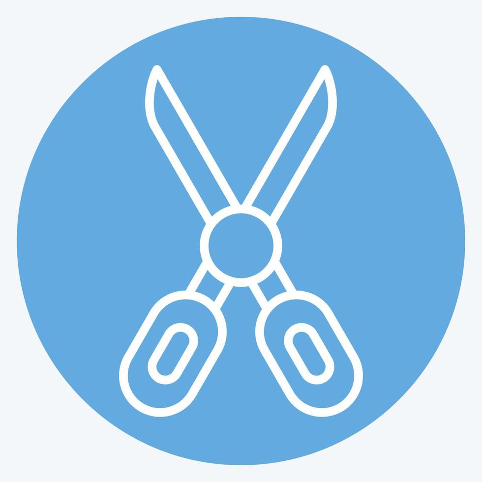 Icon Clothes Repair. related to Laundry symbol. blue eyes style. simple design editable. simple illustration, good for prints vector
