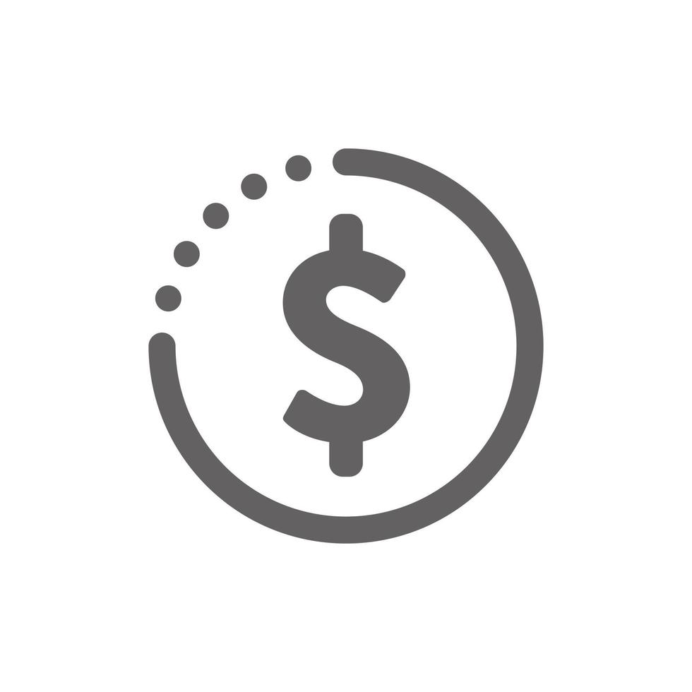 transaction loading icon. perfect for web design or payment applications. Simple vector illustration.