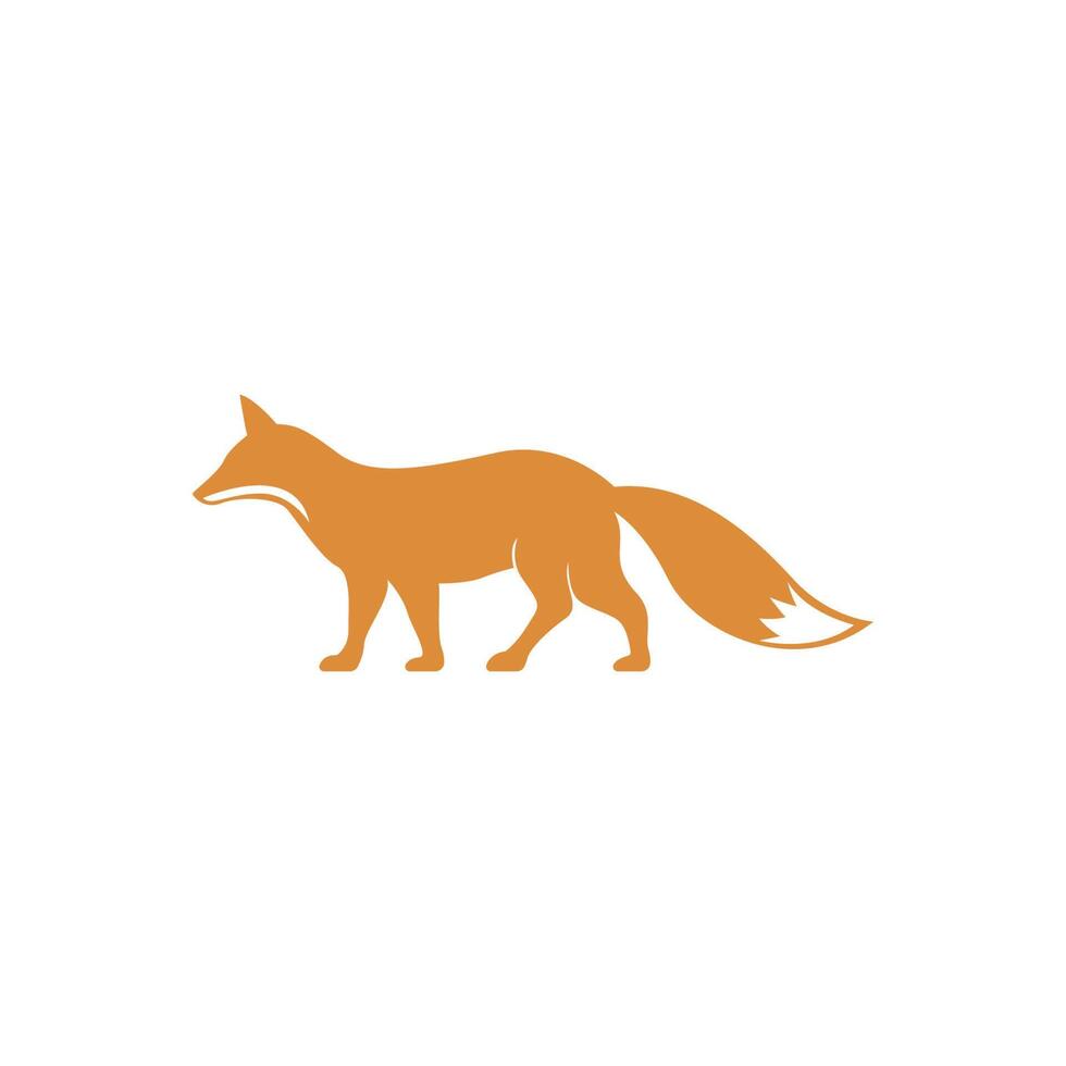 Fox icon logo design illustration vector