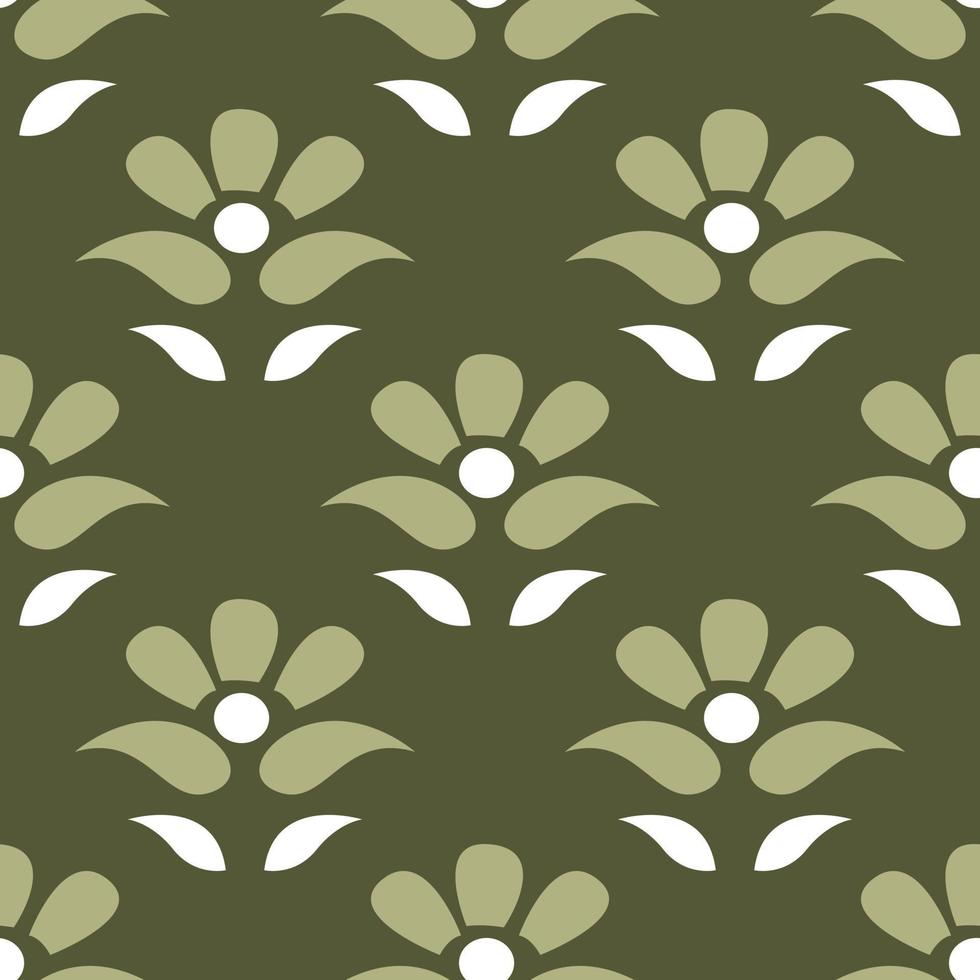 Floral Seamless vector illustration pattern background. Design for use all over textile fabric print wrapping paper and others. Vintage spring flower repeatable print design ready to print graphic