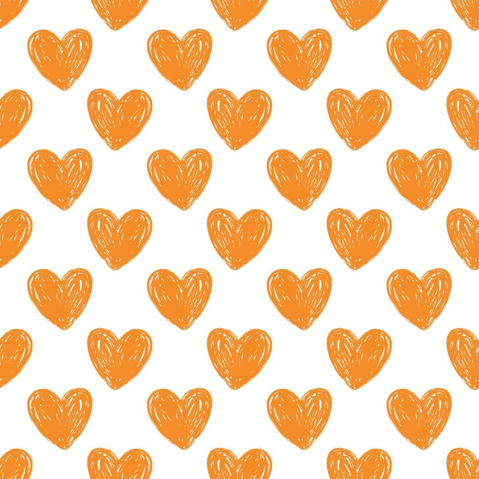 Abstract seamless vector pattern of love hearts. Design for use background Textile all over fabric print wrapping paper and others.