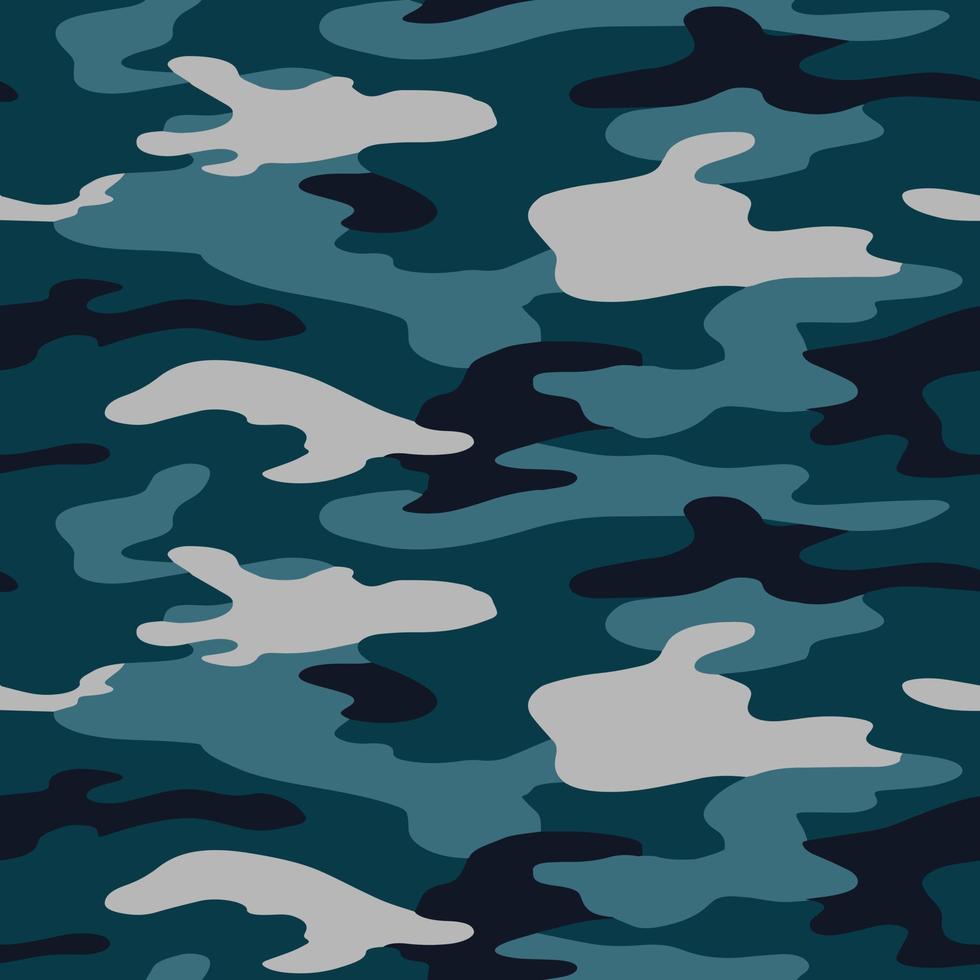 Texture military camouflage repeats seamless Vector Pattern For fabric, background, wallpaper and others