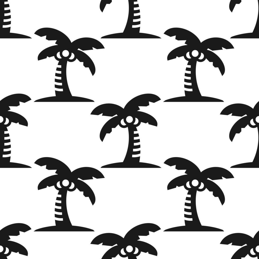 Tropical Exotic Palm tree plants seamless pattern. Design for use background Textile all over fabric print wrapping paper and others. vector