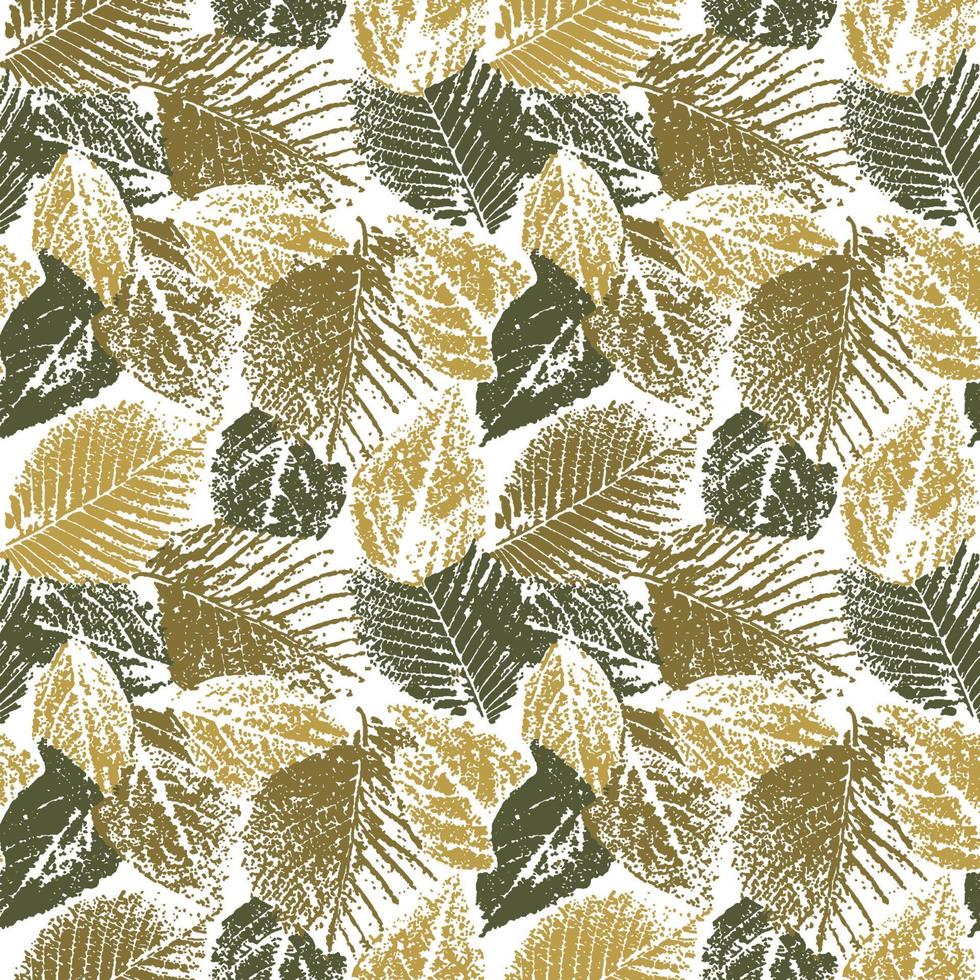 Tropical Exotic vector illustration Leaves pattern. Design for use background Textile all over fabric print wrapping paper and others.