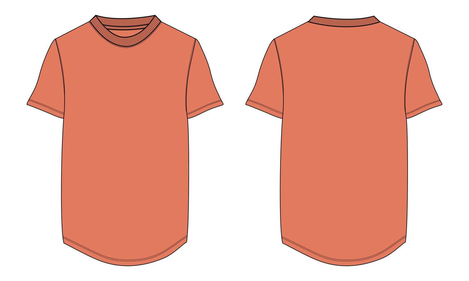 Orange T Shirt Template Vector Art, Icons, and Graphics for Free Download