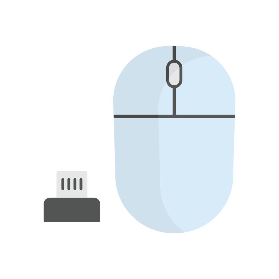 computer mouse icon. Icon related to electronic, technology. Flat icon style. Simple design editable vector