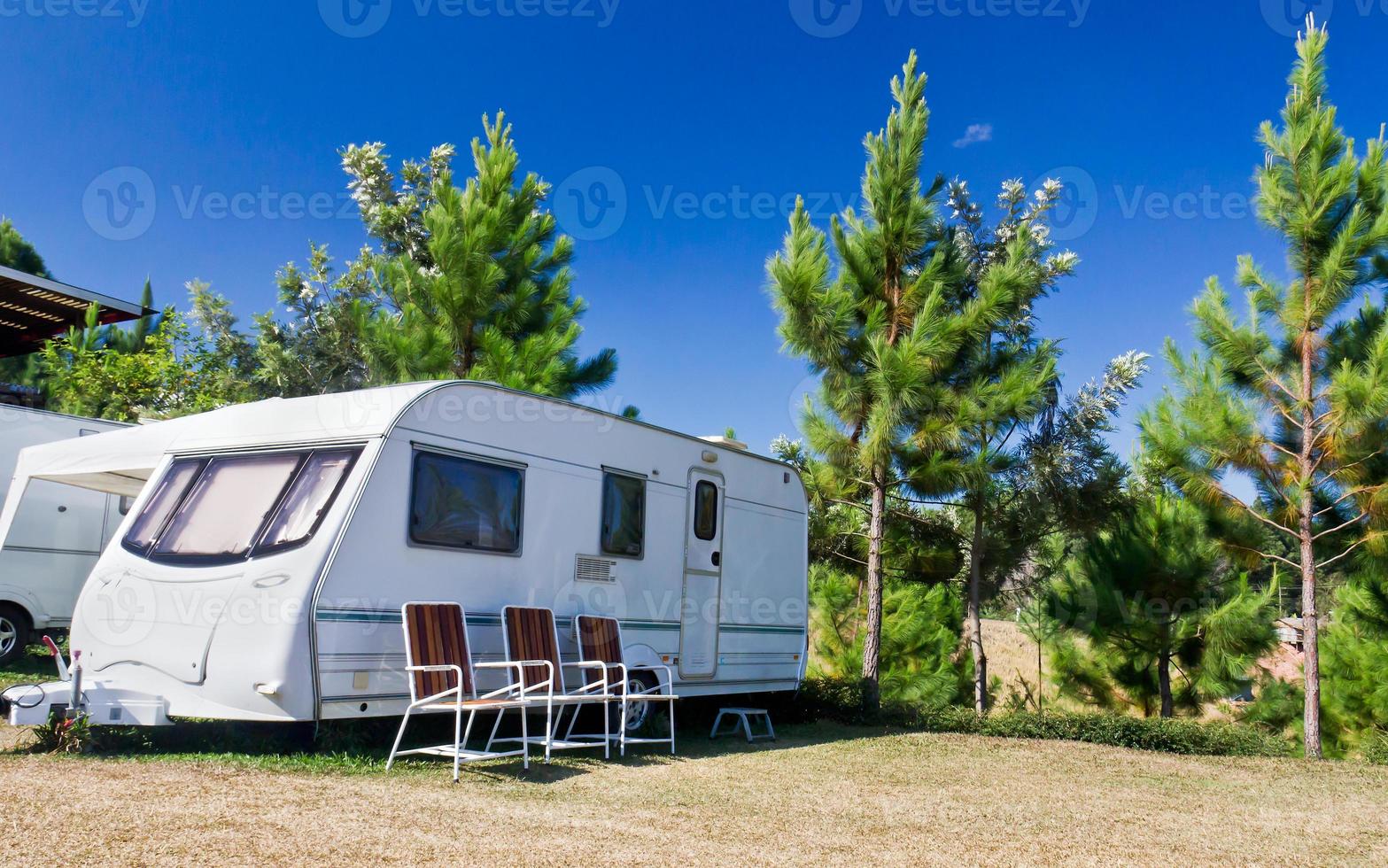 Caravans  camping photo