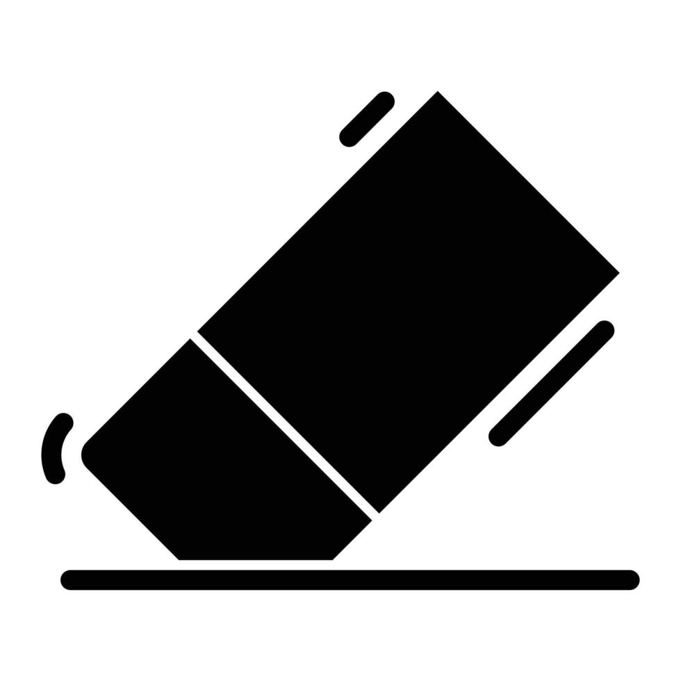 Eraser Tool Icon vector