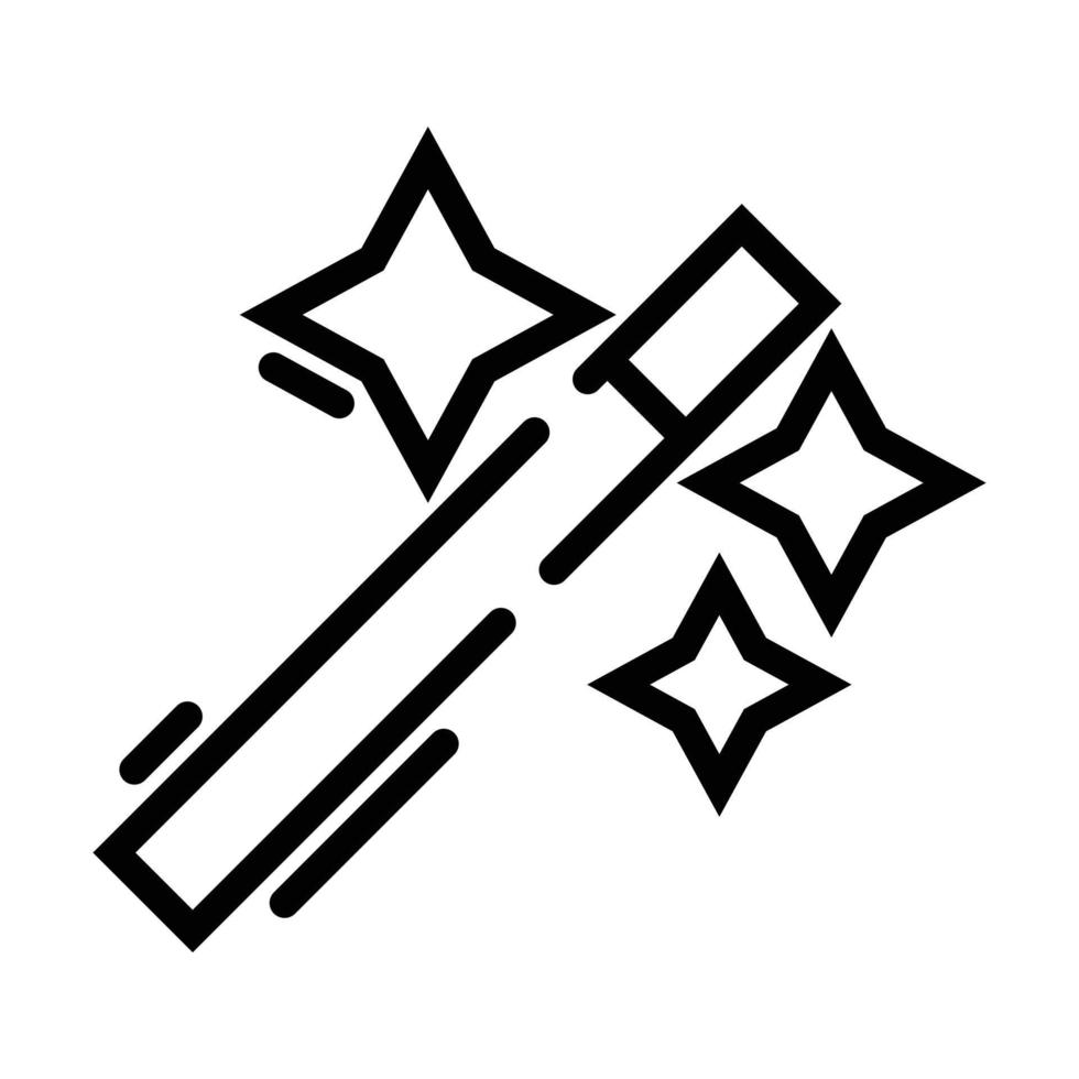 Magic Wand Tool Icon vector