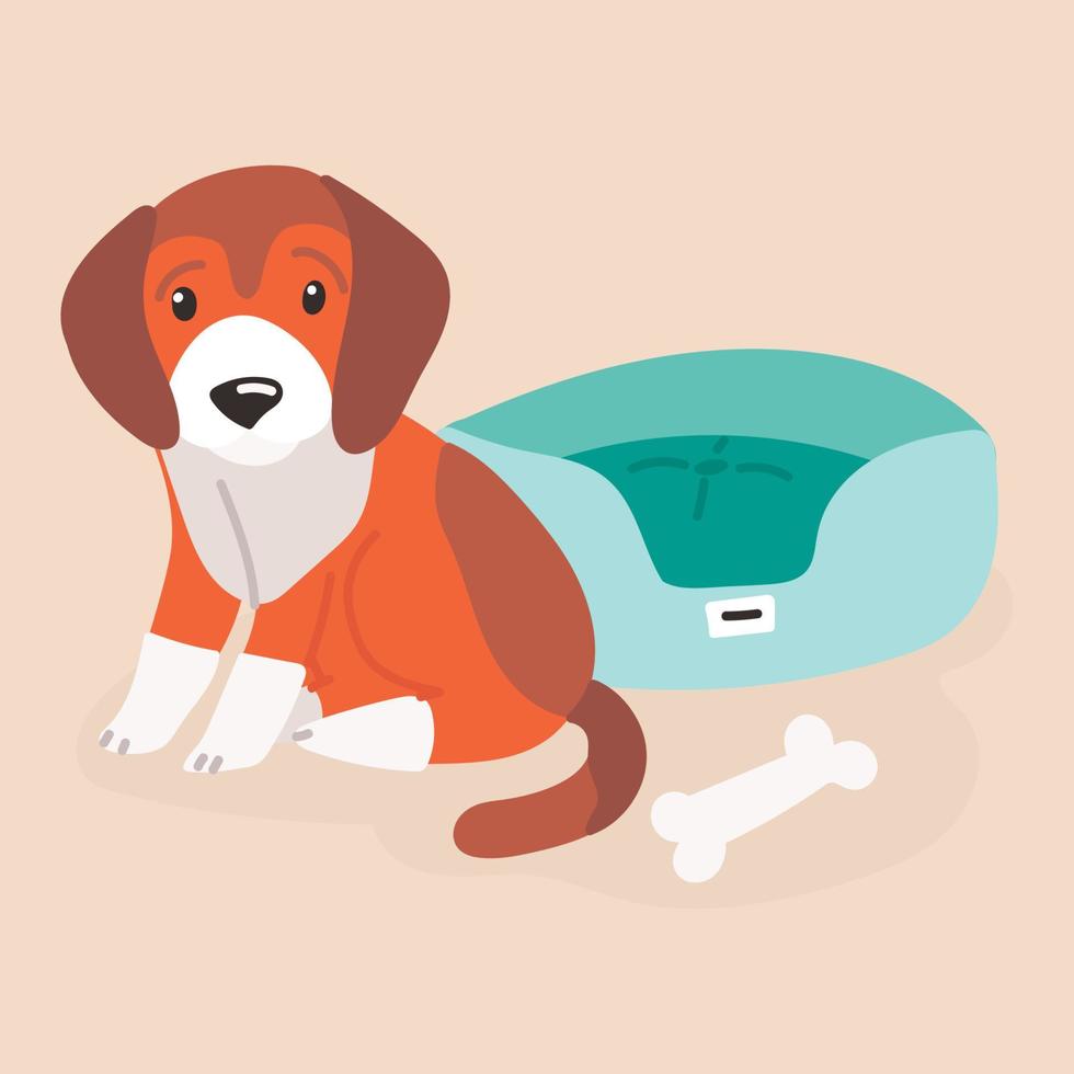 Cute Puppy Dog vector
