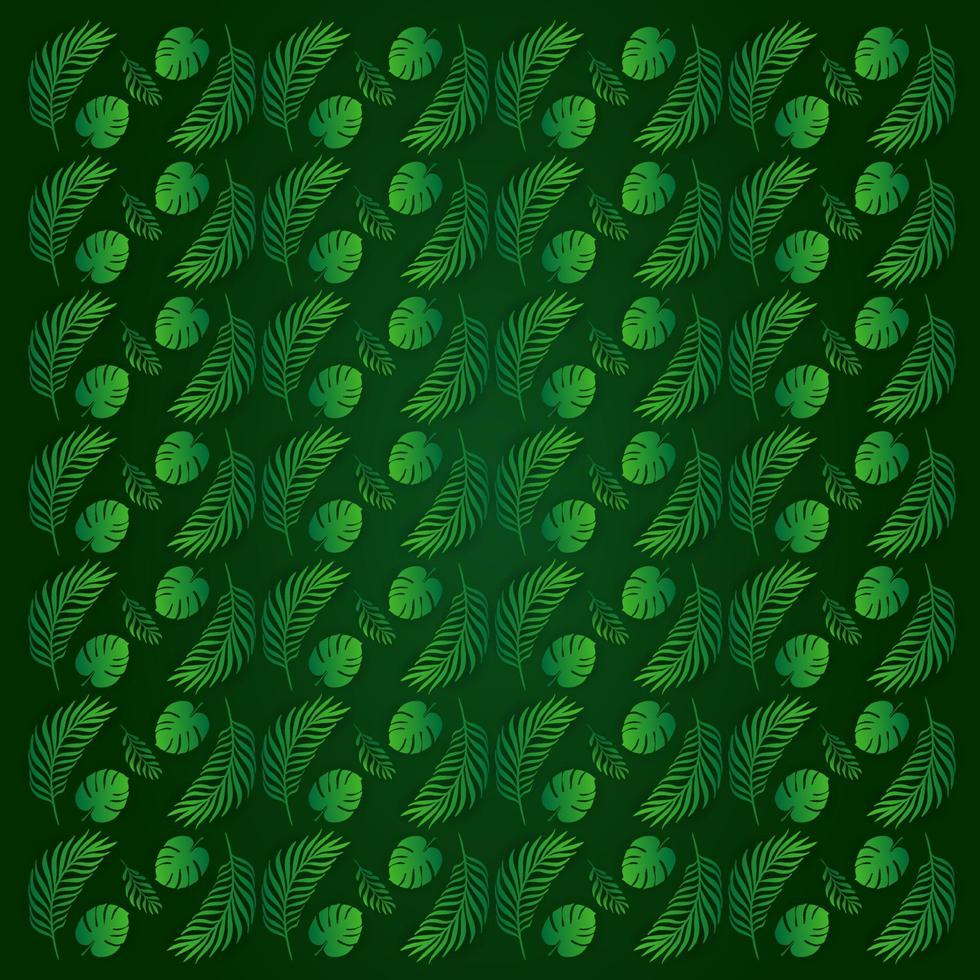 vector de plantilla de diseño de patrón de textura de hoja abstracta. vector de diseño de patrón floral abstracto