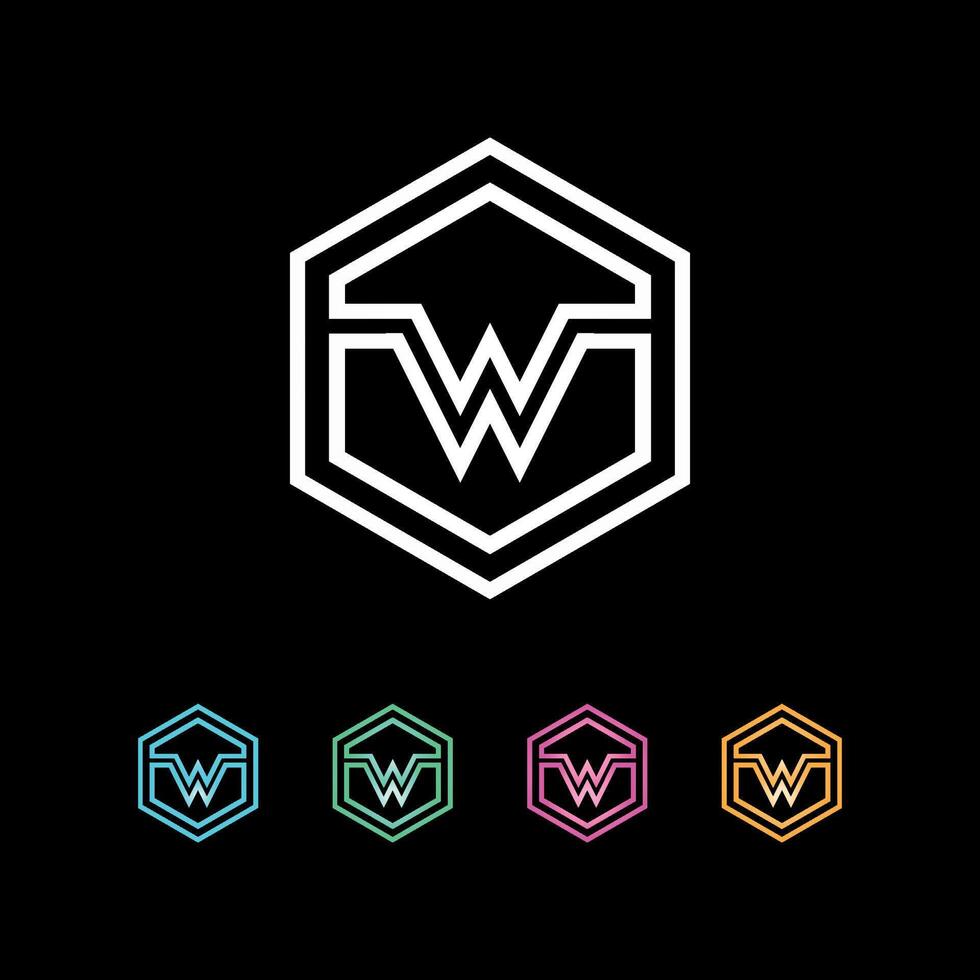 Multipurpose Hexa Logo Design vector