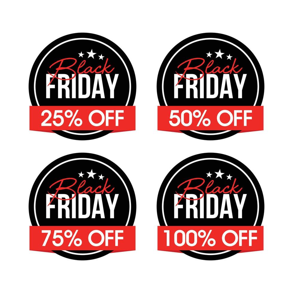 Black Friday Super Sale Tag Design Template vector