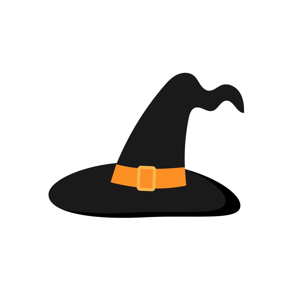 Witch Hat Traditional Halloween Symbol Icon Logo Design Isolated witch-hat-traditional-halloween-symbol-icon-logo-design-isolated