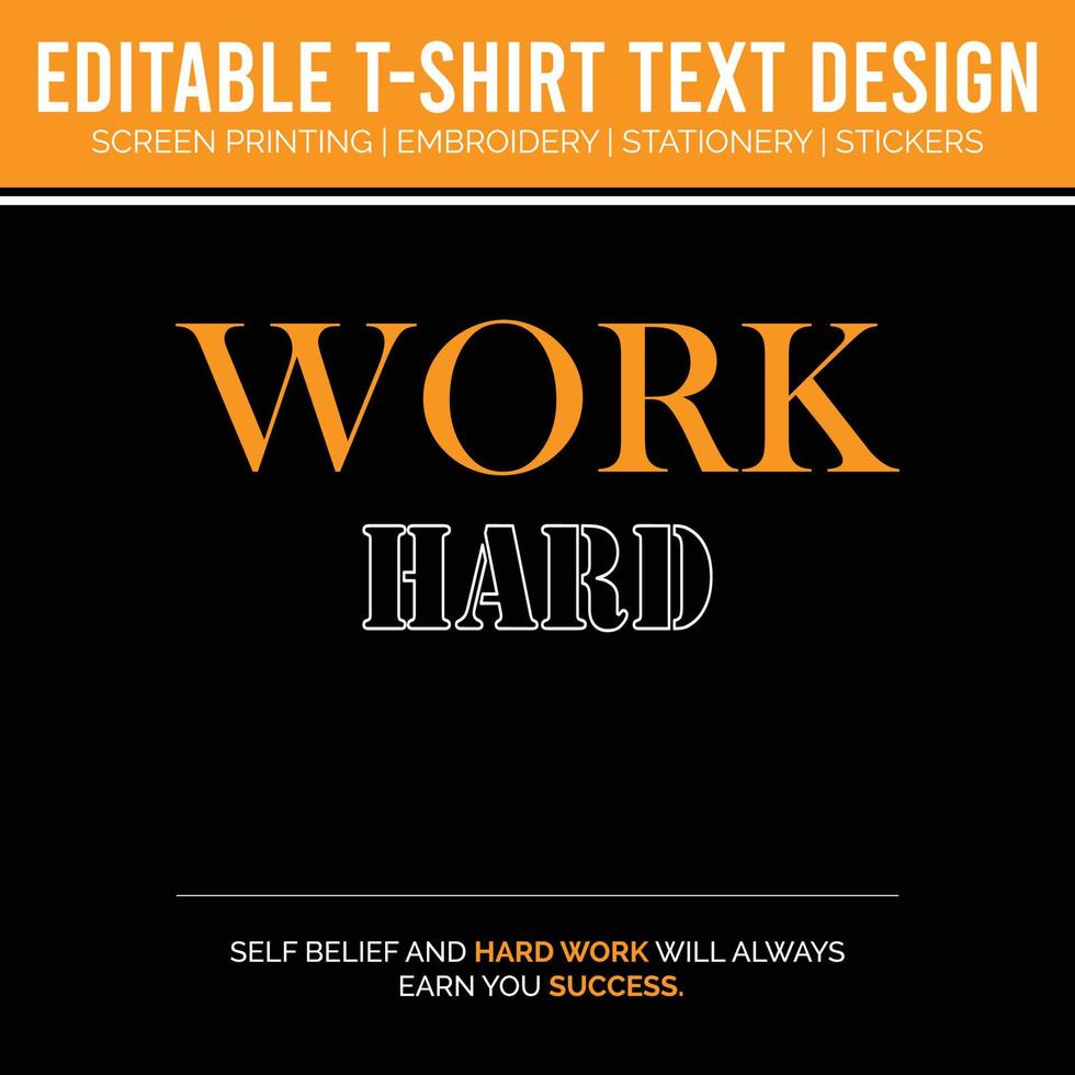 Typography geometric inspirational quotes black templates t shirt design and screen printing designs vector
