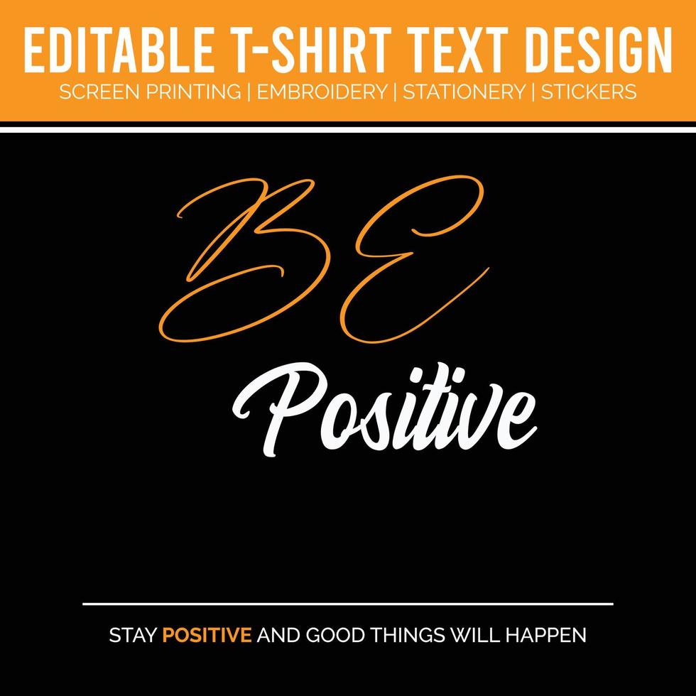 Typography geometric inspirational quotes black templates t shirt design and screen printing designs vector