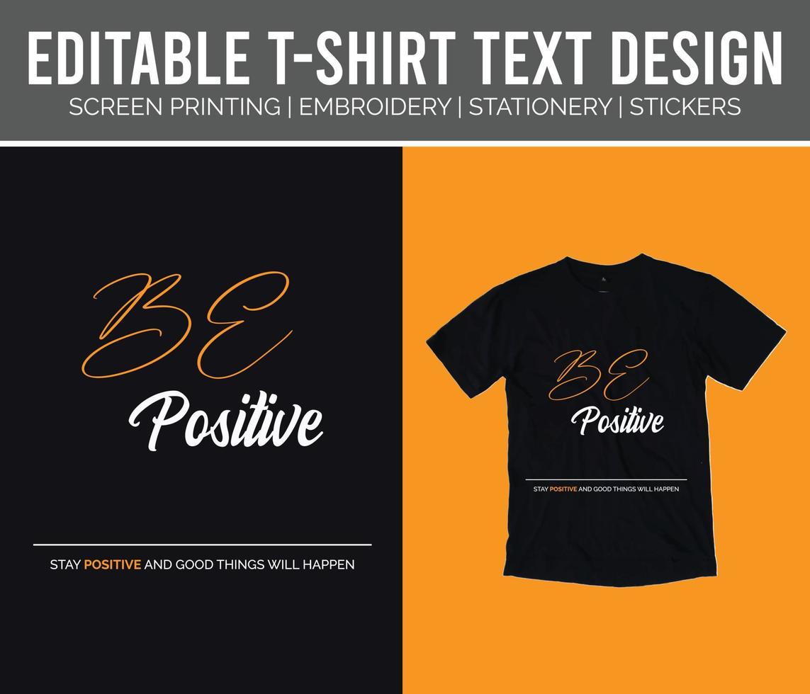 Typography geometric inspirational quotes black templates t shirt design and screen printing designs vector