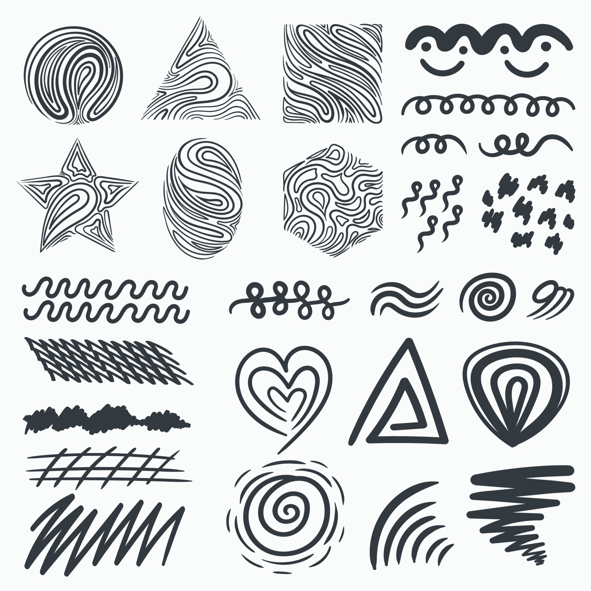 Abstract Line Art Elements Vector Set Collection 11396602 Vector Art At Abstract Line Art Elements Vector Set Collection 11396602 Vector Art At