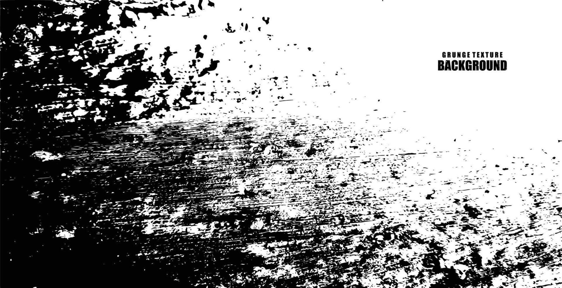 Abstract grunge texture monochrome background vector