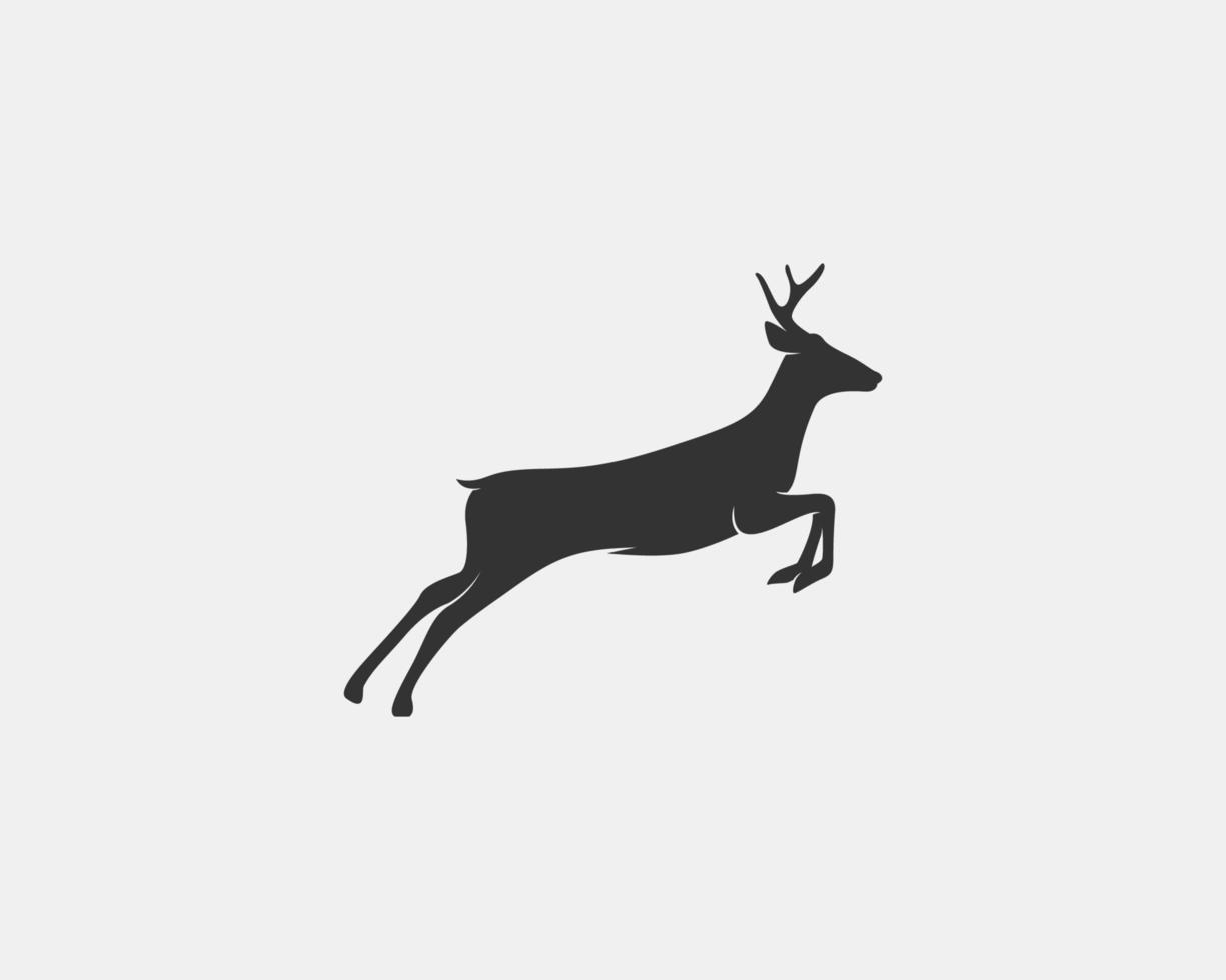 deer vector silhouette