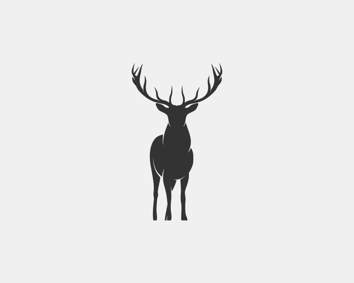 deer vector silhouette